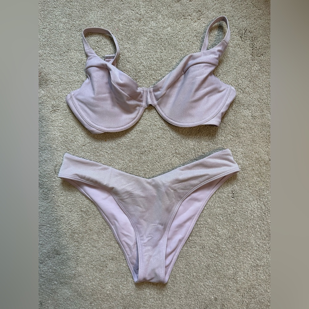 Abercrombie & Fitch Lavender Bikini Set